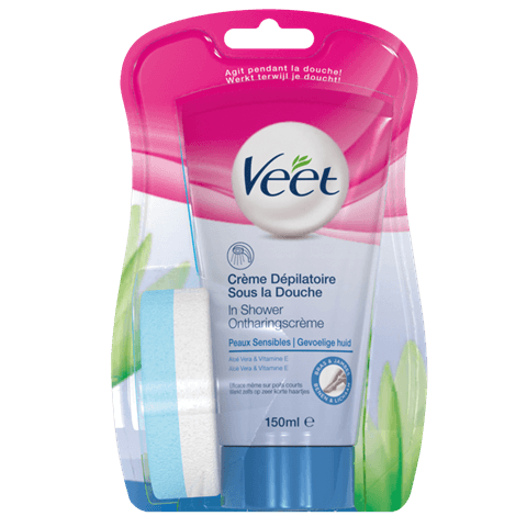 Ontharingscrème Douche Gevoelige Huid van Veet
