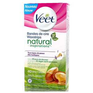 Bandes de Cire Froide – Veet Natural Inspirations™